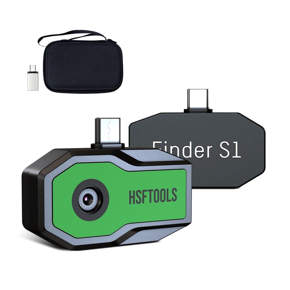 Finder S1 Thermal Camera for Android, 192x192 Super Resolution Thermal Imagin...