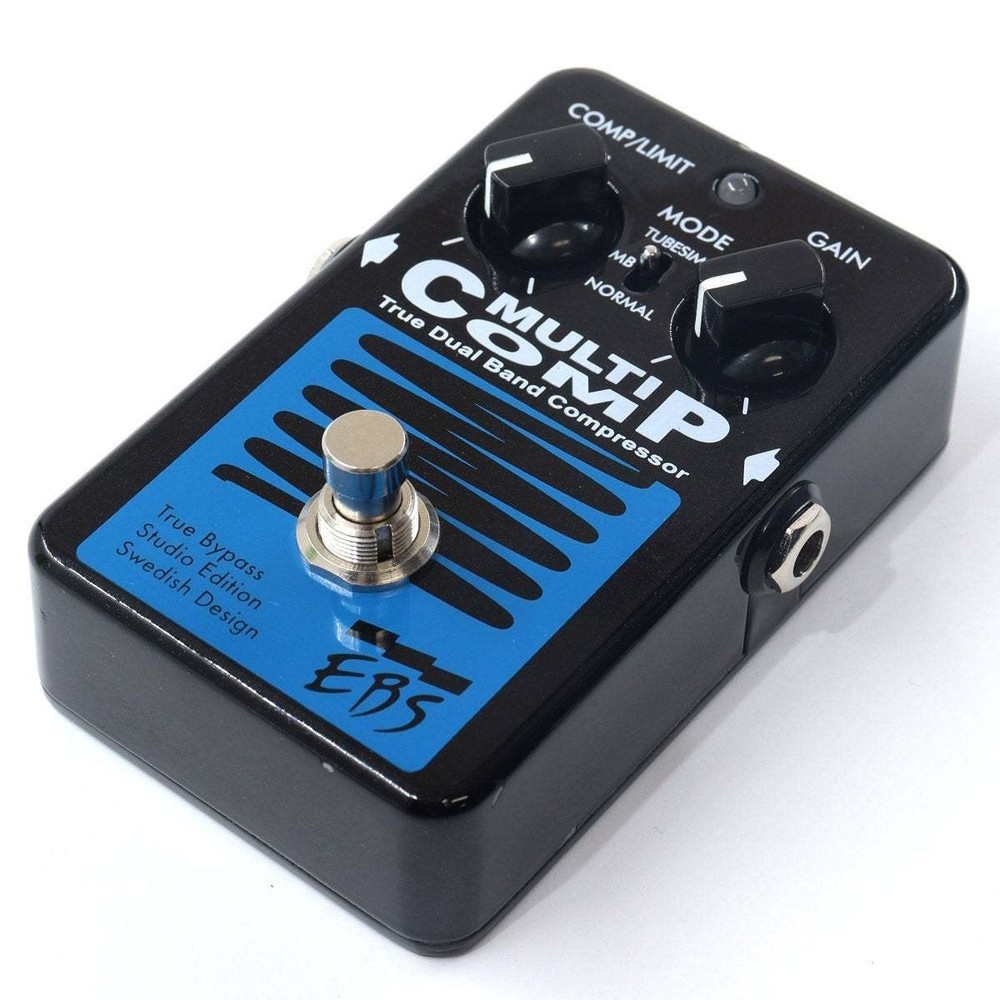 EBS Multi Comp Studio Edition Analog Compressor Tube Simulated Used