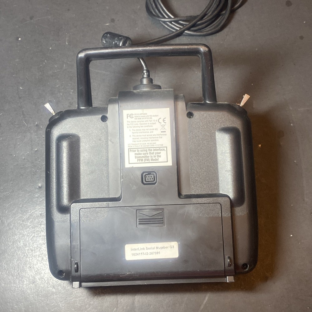 Great Planes RealFlight G3 USB InterLink Plus Controller Simulator By Futaba