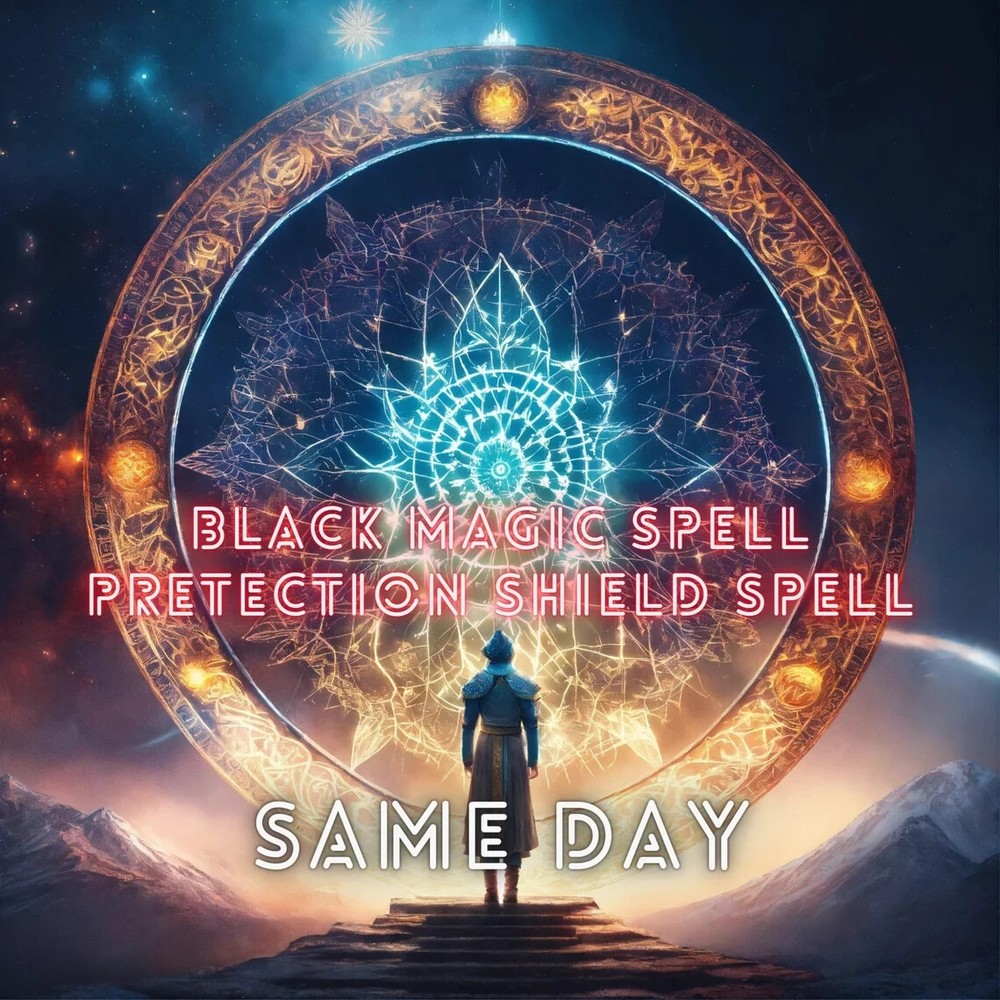 Black Magic Spell Self-Protection shield spell against , Shield against external