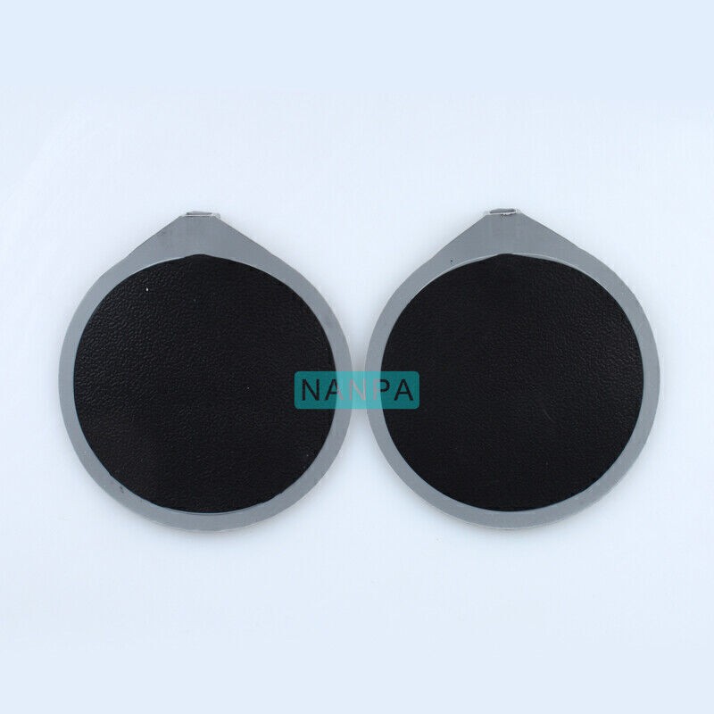 2PCS Reusable Rubber Replace Electrode Pads For Microcurrent Body Shape Massager