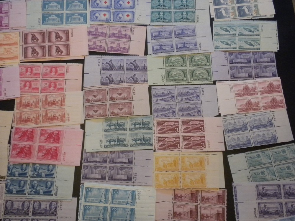 TWENTY-FIVE DIFFERENT US PB'S FROM LARGE SELECTION -FAMOUS AME ETC. NH OG