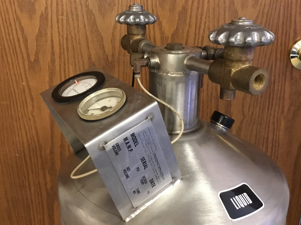 Cryogenic Services, Inc. - Model: Tech 50, Liquid Nitrogen Tank