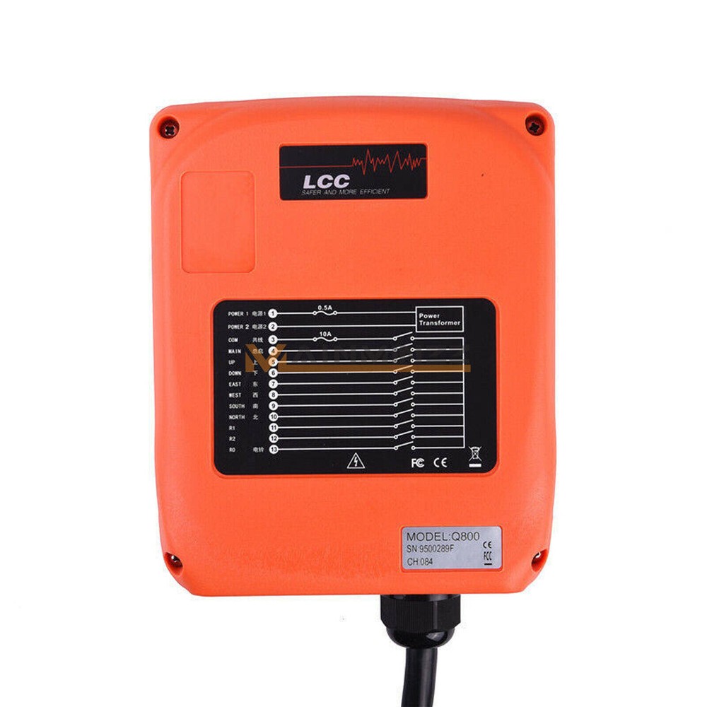 12V-380V 8Button single Speed Hoist Crane Industrial Wireless Remote Control