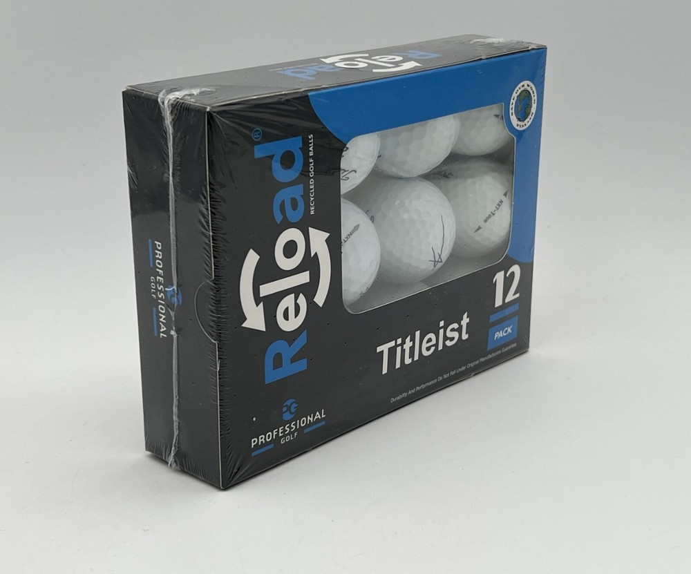 New Sealed Reload Titleist Golf Balls 12-Pack