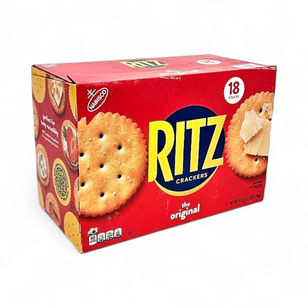 RITZ Original Crackers Value Pack 3lb 13.65oz, 18 Stacks