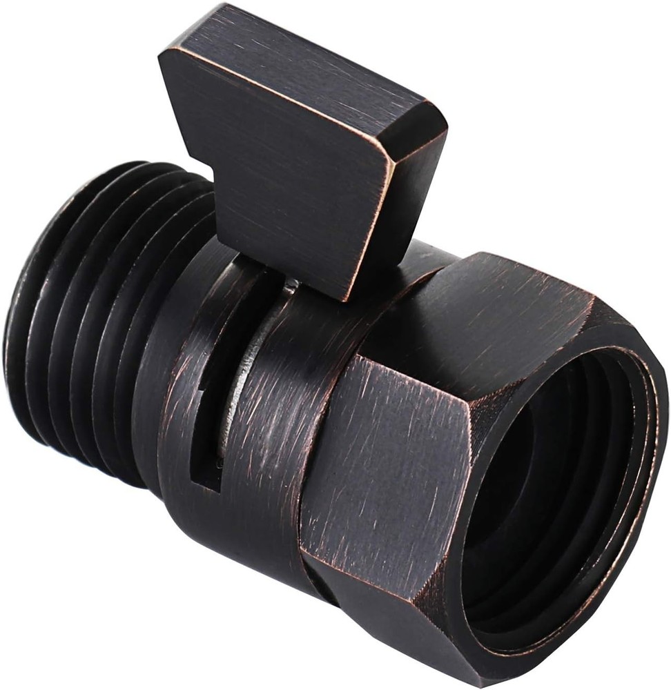 Water Flow Control Shut Off Vae, Brass Adjustable Water Prure