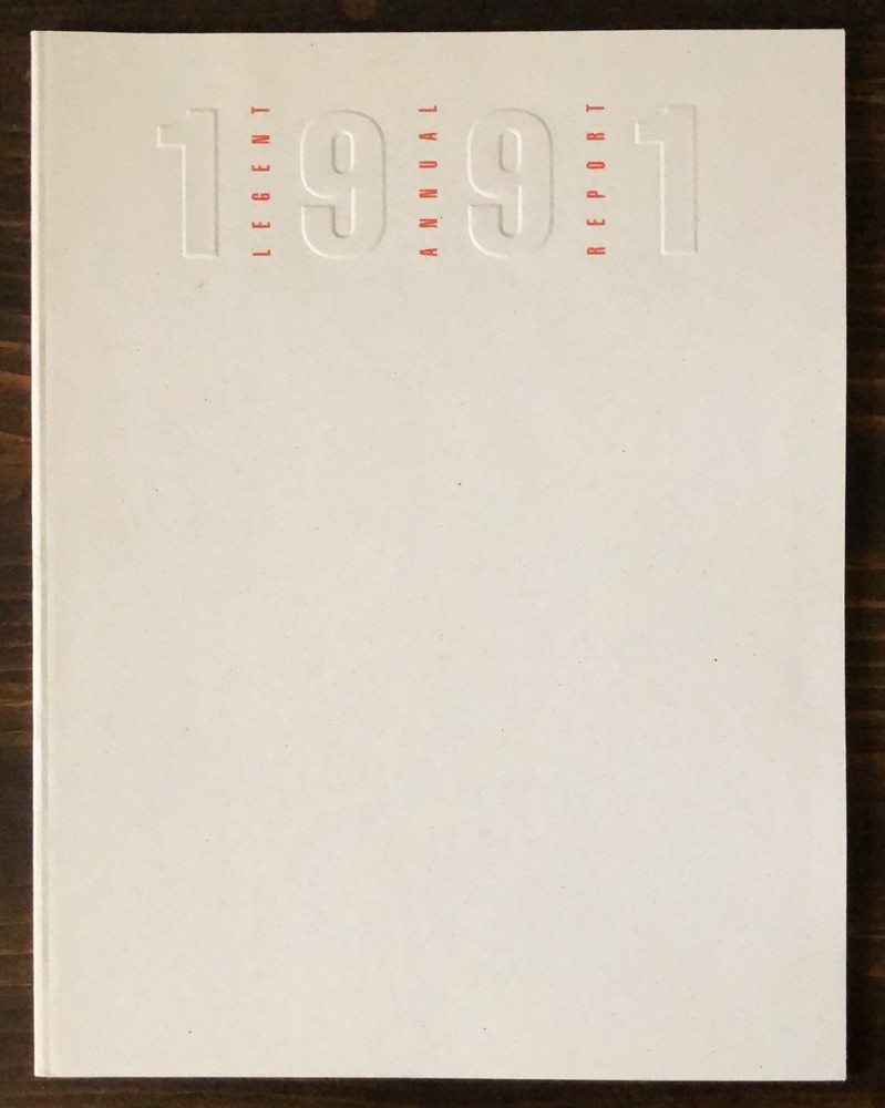 1991 Legent Annual Report