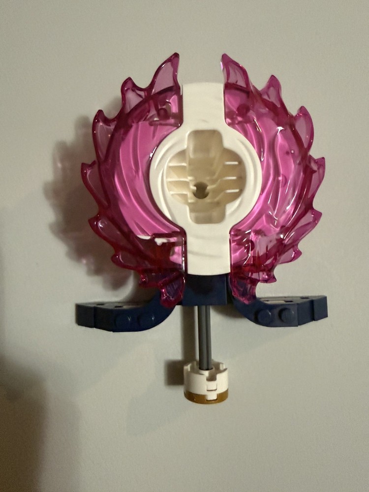 3 newly assembled NINJAGO Spinjitzu Battle Spinners