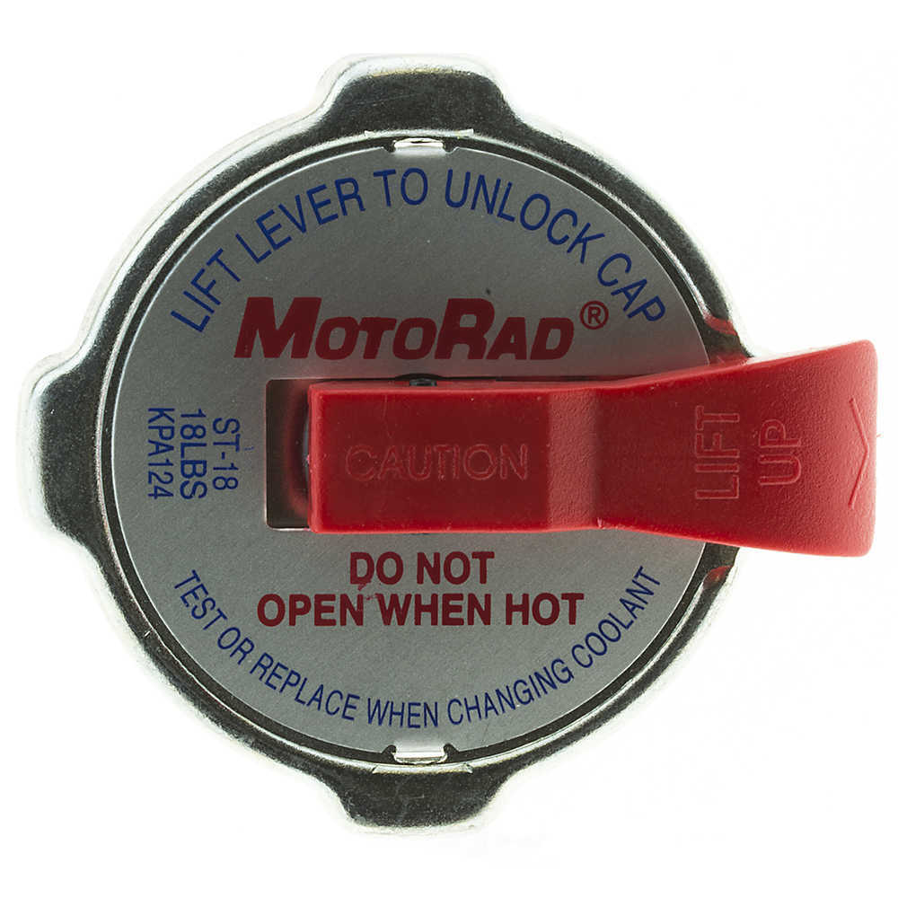 Radiator Cap-Safety Lever Motorad ST18