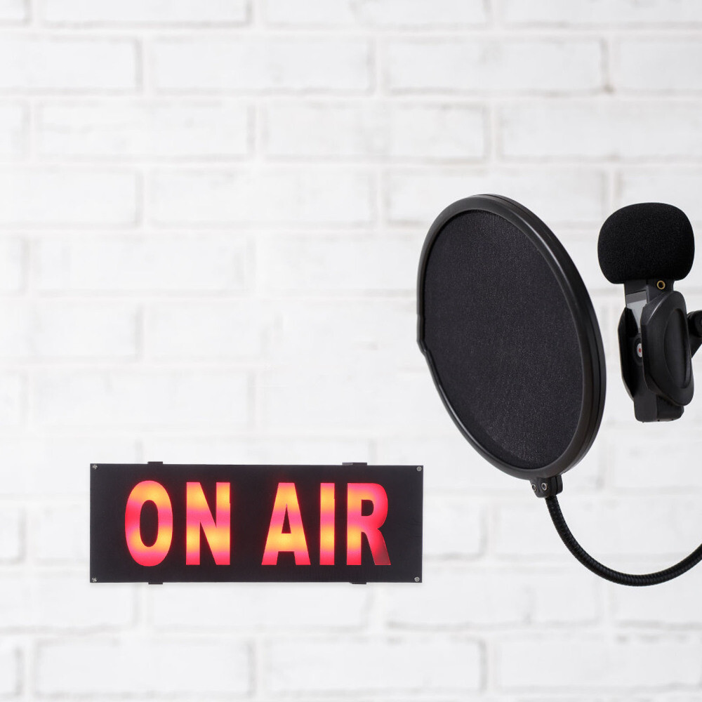 on Air Light Sign Recording Broadcast Warning Convenient Work Office