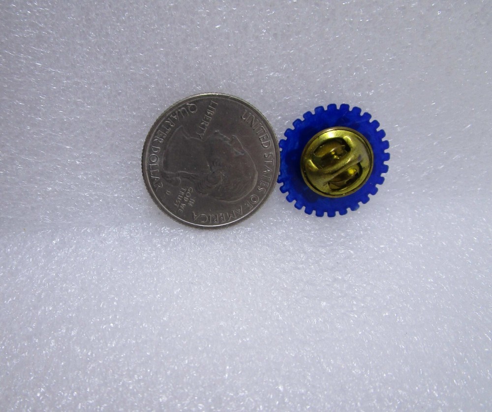 Over 90% I Am Plastic Pin