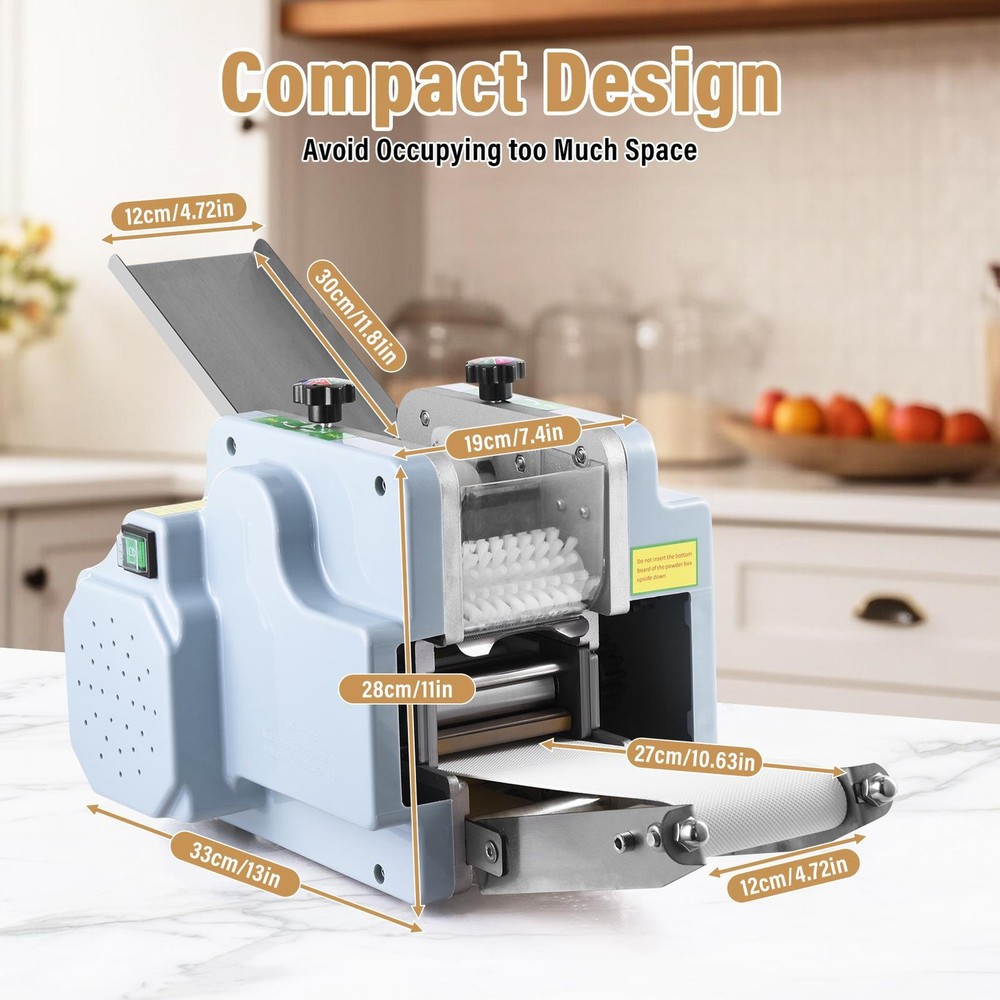 Electric Dumpling Wrapper Maker Kitchen Round Shaped Dumpling Skin Machine 110V