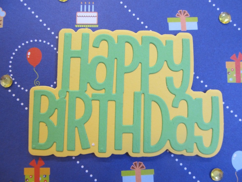 Handmade Happy Birthday Card