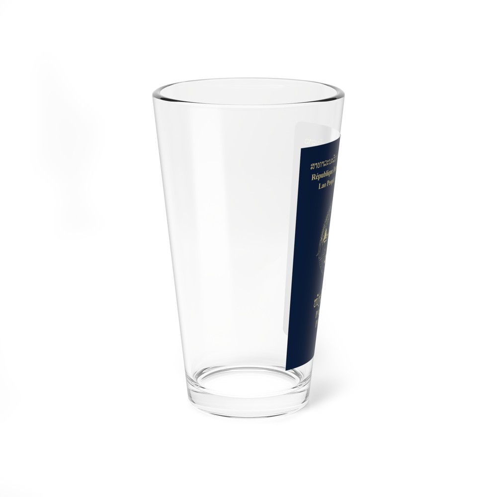 Laos Passport - Pint Glass 16oz