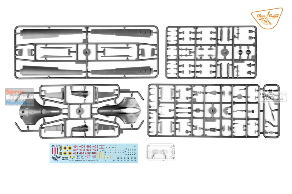 CLPCP48009 1:48 Clear Prop Models TB.2 UAV