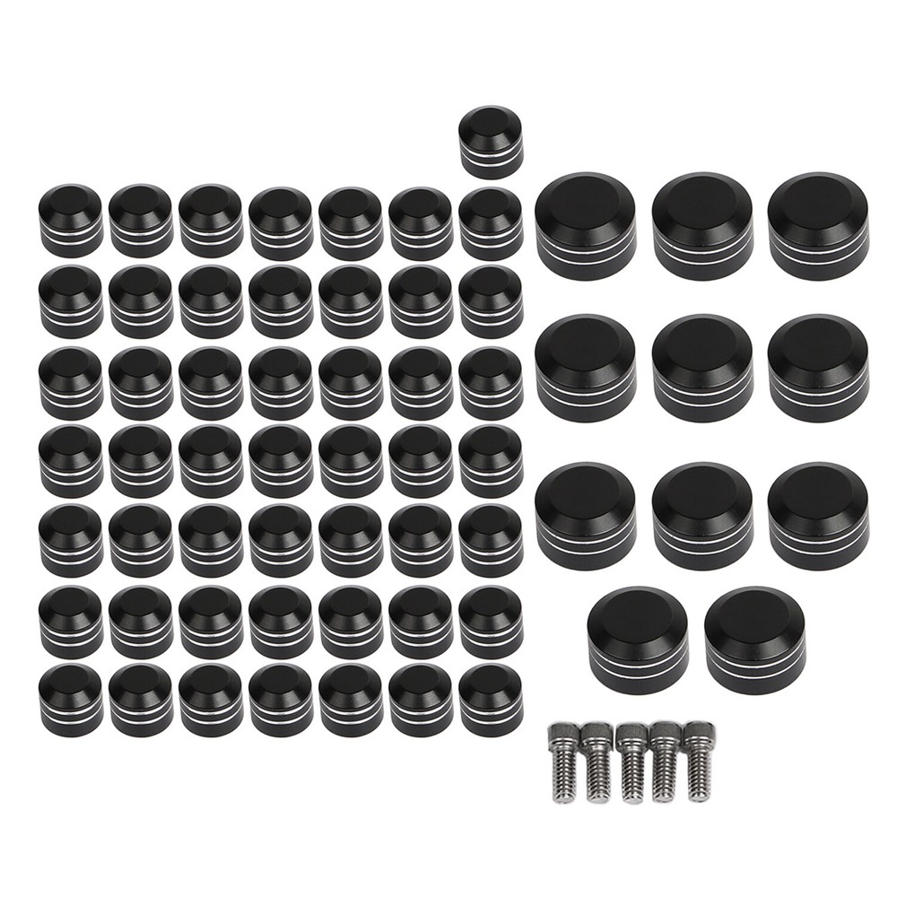 CNC Topper Engine Bolt Cap Covers For Harley Fat Boy FLSTF Softail FLSTN FXST