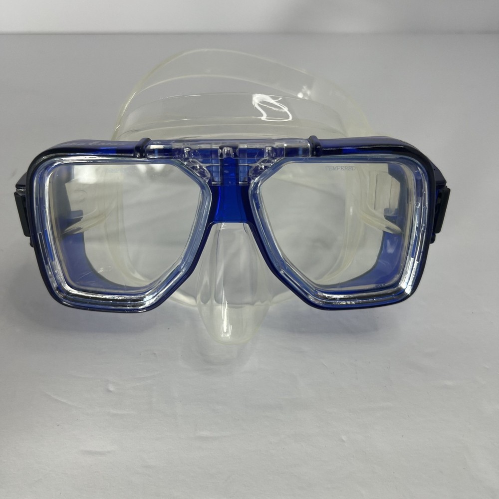 ScubaMax Dive Mask Goggles Tempered glass EUC
