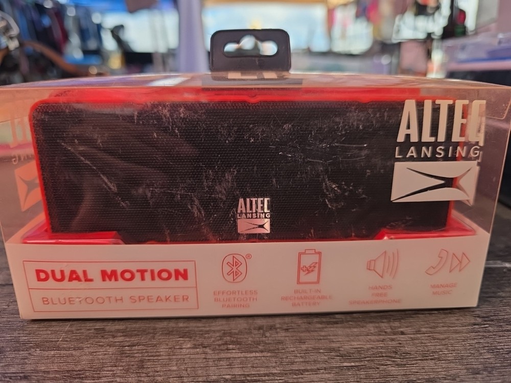 NEW Altec Lansing DUAL MOTION Wireless Bluetooth Speaker