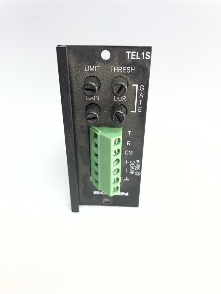 Bogen TEL1S Telephone Interface Input Module 4 of 8 Tones Selectable