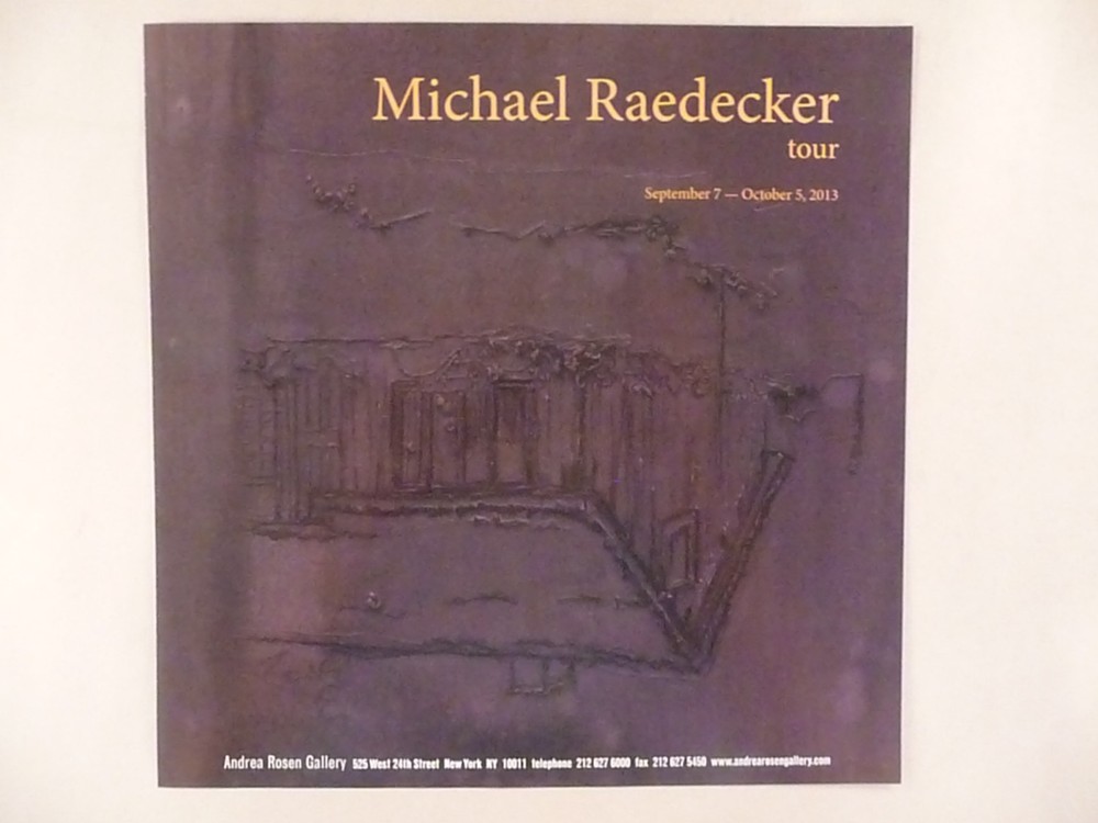 Michael Raedecker MAGAZINE AD - 2013
