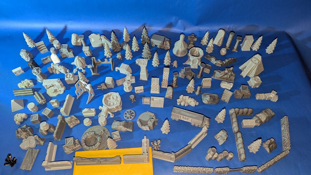 203 Pieces of scatter terrain bundle