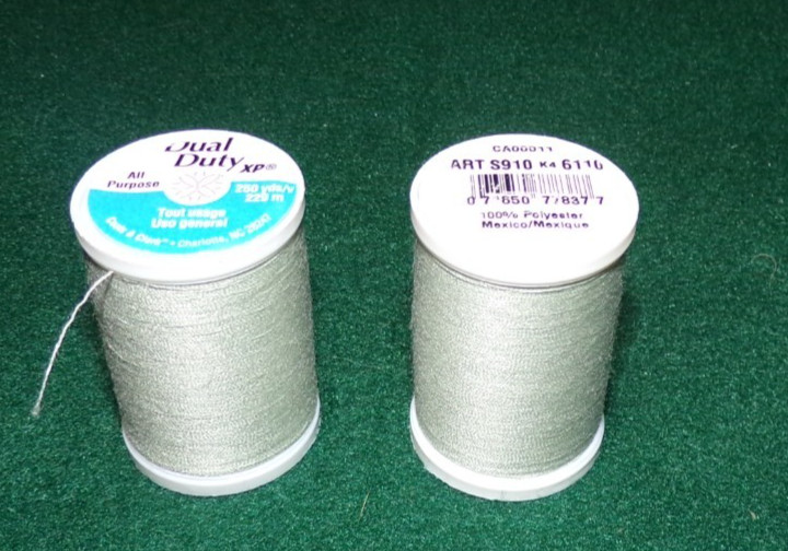 Dual Duty All Purpose Polyester Thread, 250 yards, Celadon (6110)