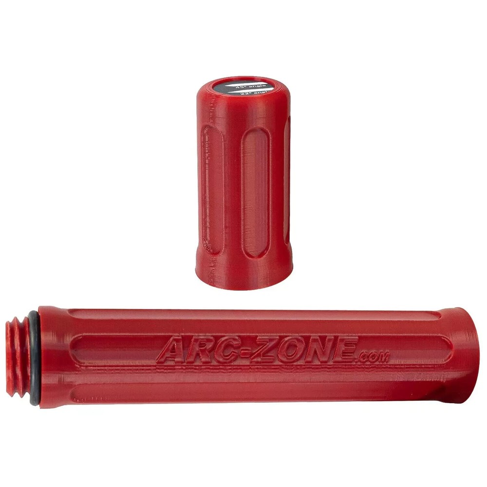 Arc-Saber Tungsten Electrode Storage Solution with Magnetic Base 8" Red