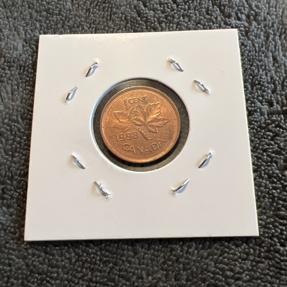 1998 Canadian Leaf Penny