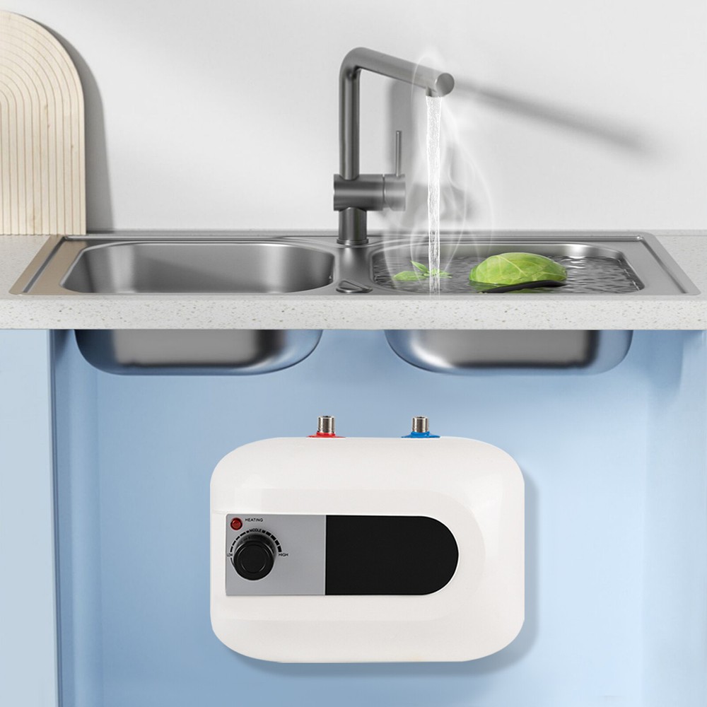 Mini Tank Point-Of-Use Instant Hot 1.5KW Small Electric Hot Water Heater Indoor