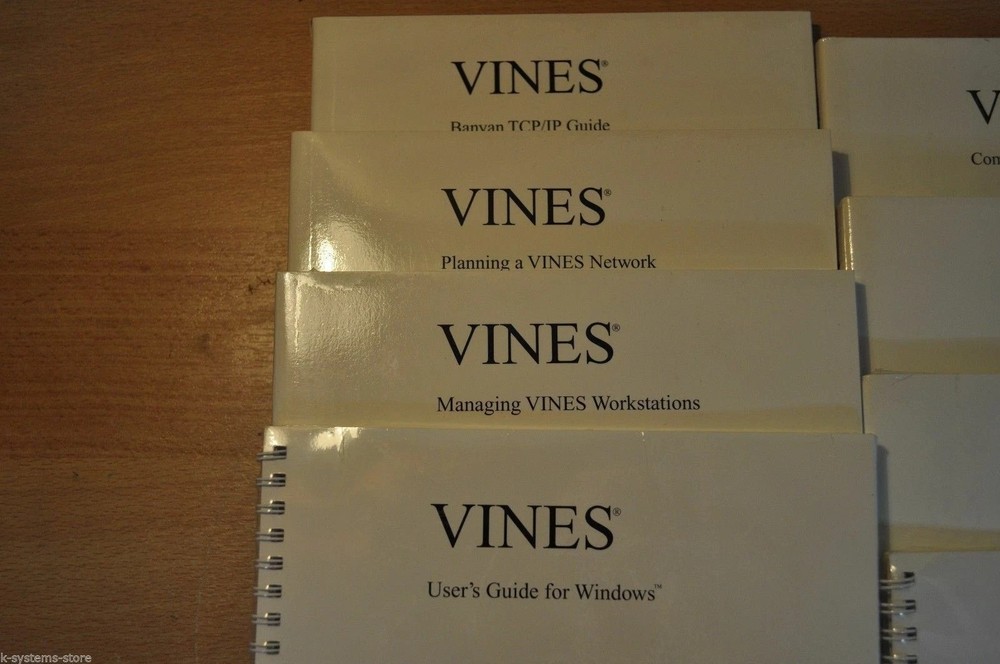Banyan Vines, Computer Network Operating System Vers. 5.5, COMPLETE SET, NEW !