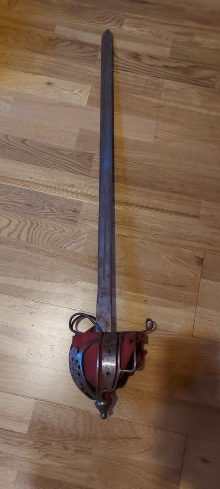 Scottish Sword with basket is a replica