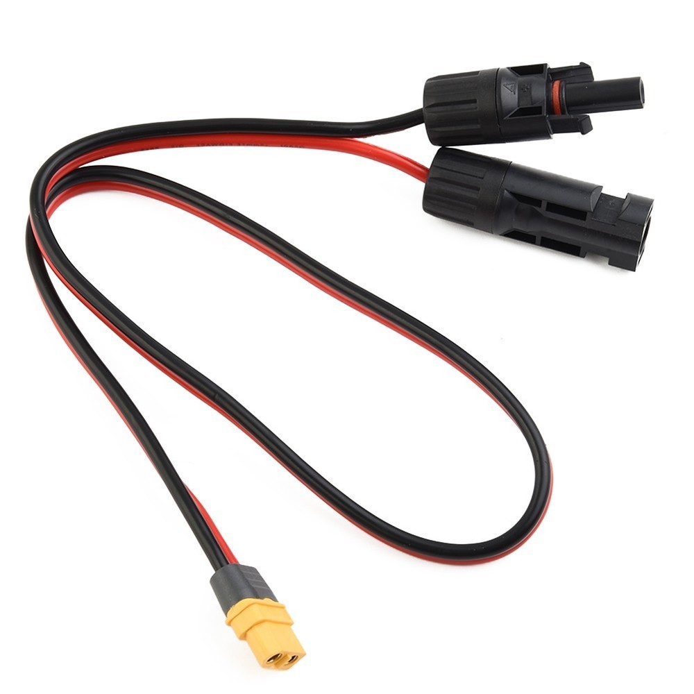 Charging Cable Connection Cable 12AWG Female Solar Panel Low Resistance