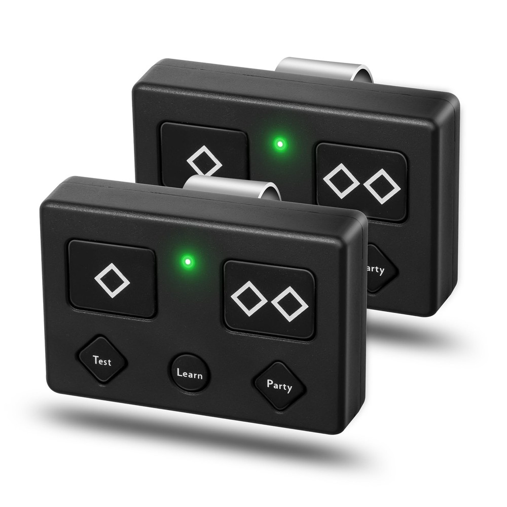 2 For Ghost Controls Gate Opener Remote Automatic Premium 5-Button Transmitter