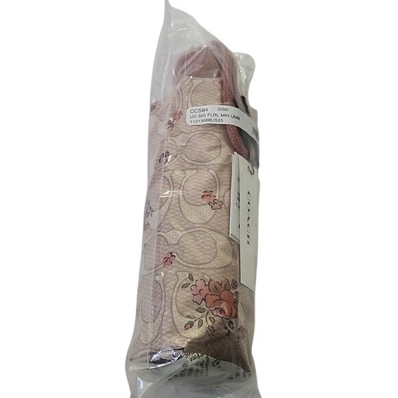 Coach Floral UV Protection Mini Umbrella CCS84