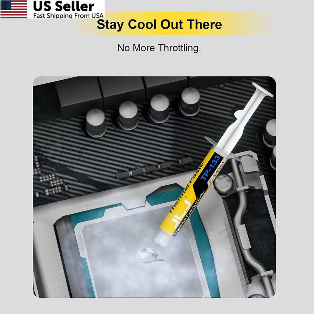 JLJ Thermal Paste 3g High Performance Silicon Grease Compound for CPU & 3G