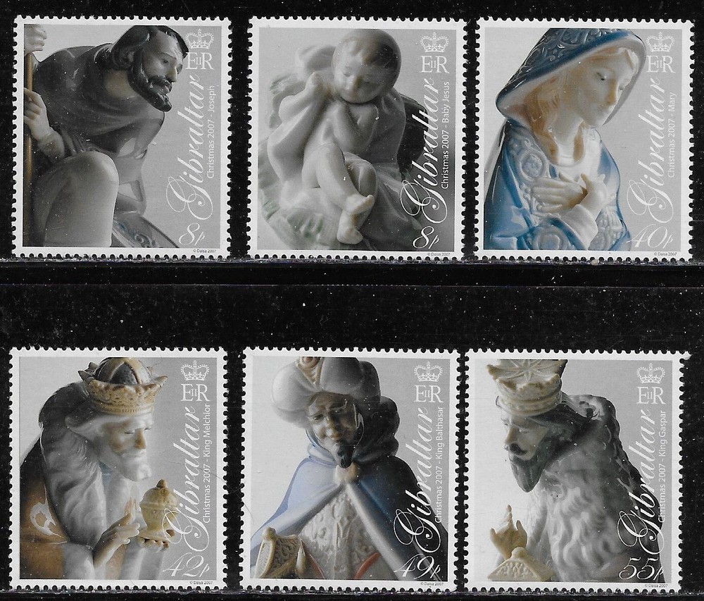 Gibraltar Scott #'s 1109 - 1114 MNH