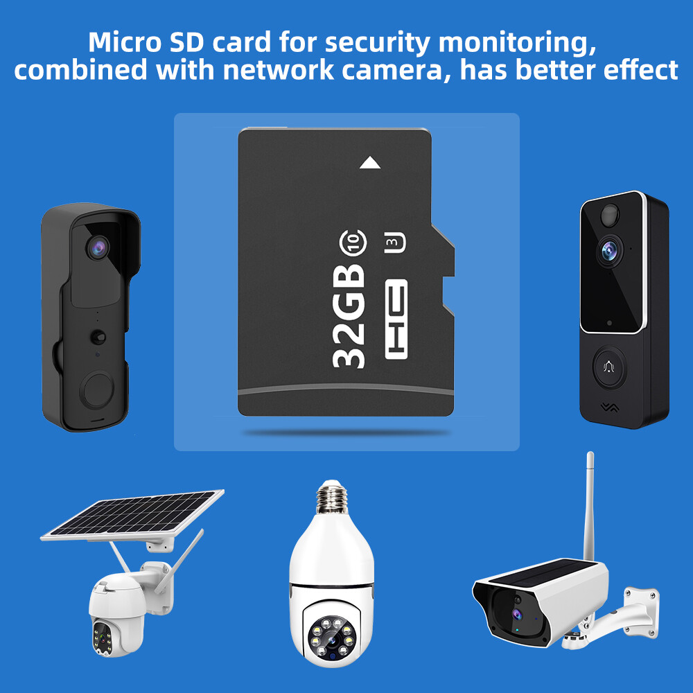 Micro SD Card 32GB Compatible with Security Camera Dash Cam Drone