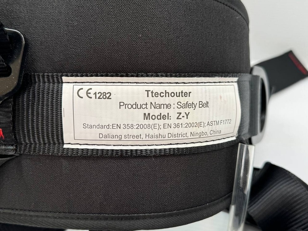 Ttechouter Adjustable Climbing Safety Belt Z-Y Model/Without Bag