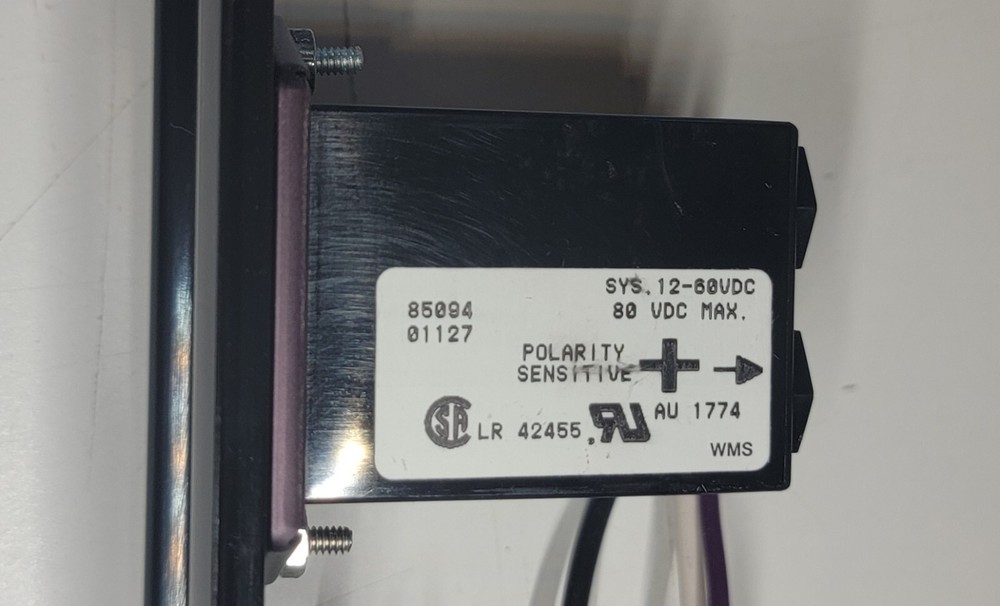 JRV Products RV Range Hood Monitor Panel w/ Hobbs Quartz Hour Meter 6 Switches