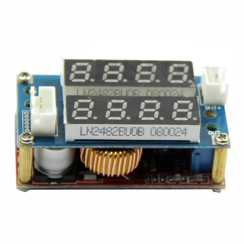 CV Step-down Voltmeter Ammeter Module LED Driver 5A Adjustable Power