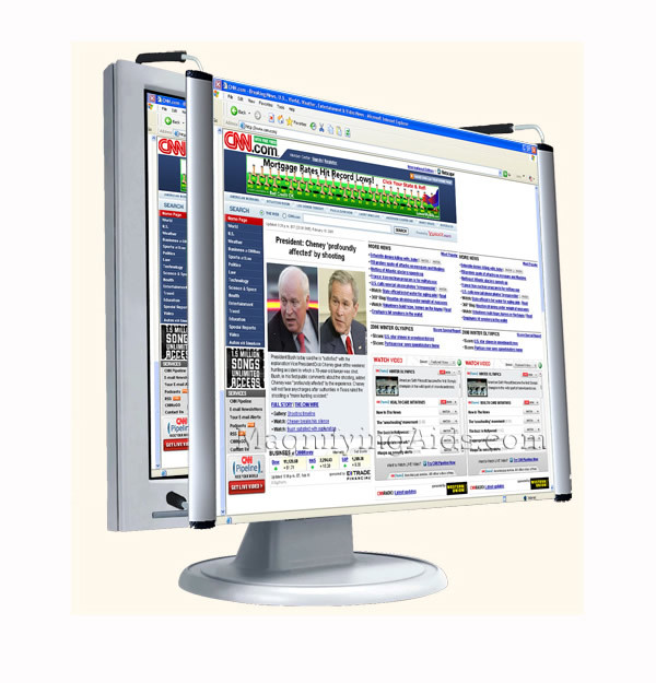 Computer Screen Magnifier - For 24 Inch Widescreen LCD