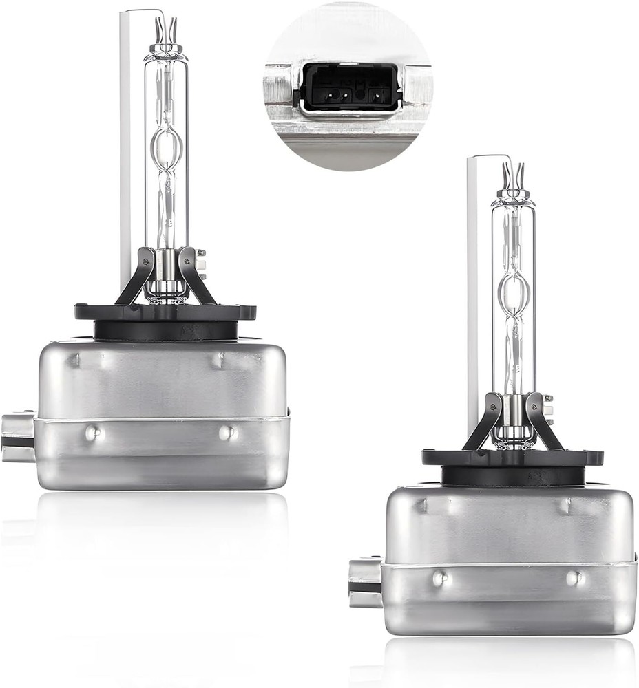 2pcs D1C D1S D1R 6000K White HID Xenon Headlight Light Bulbs OEM Replacement