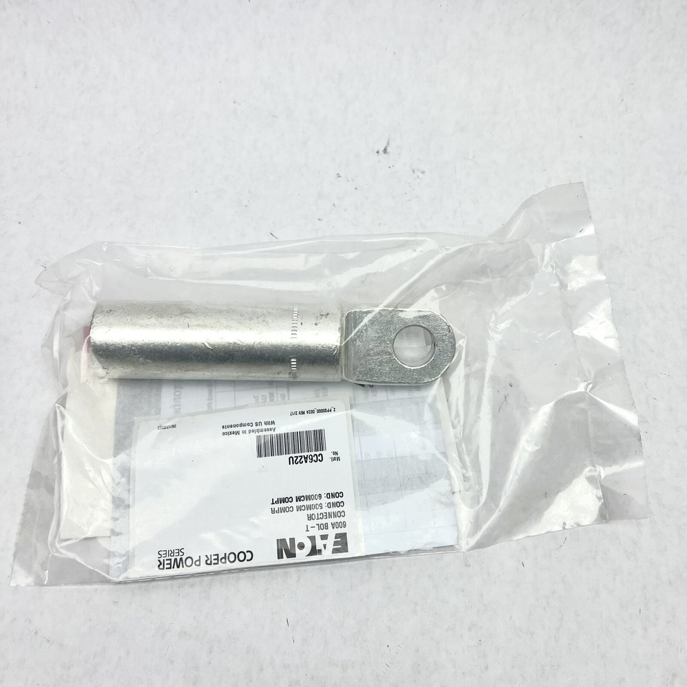 CC6A22U ALUMINUM COMPRESSION CONNECTOR CRIMP 600A