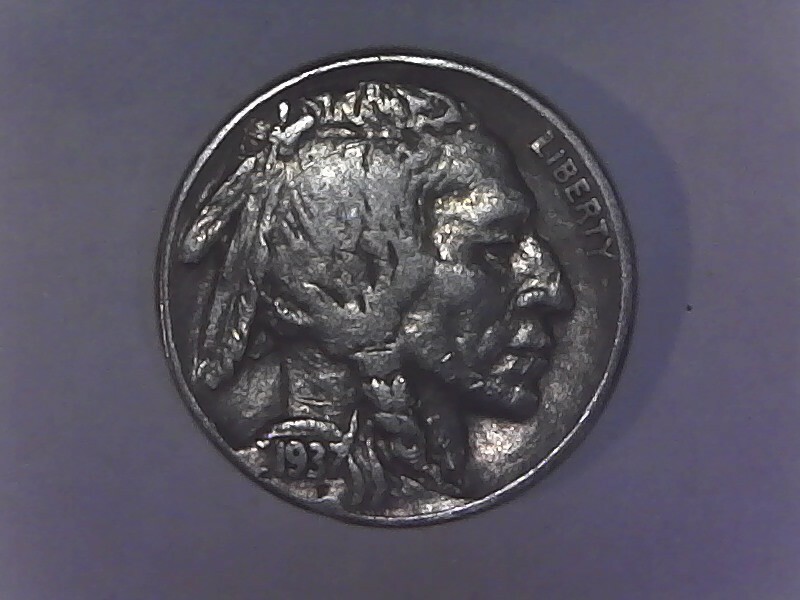 1937 P buffalo nickel# 89