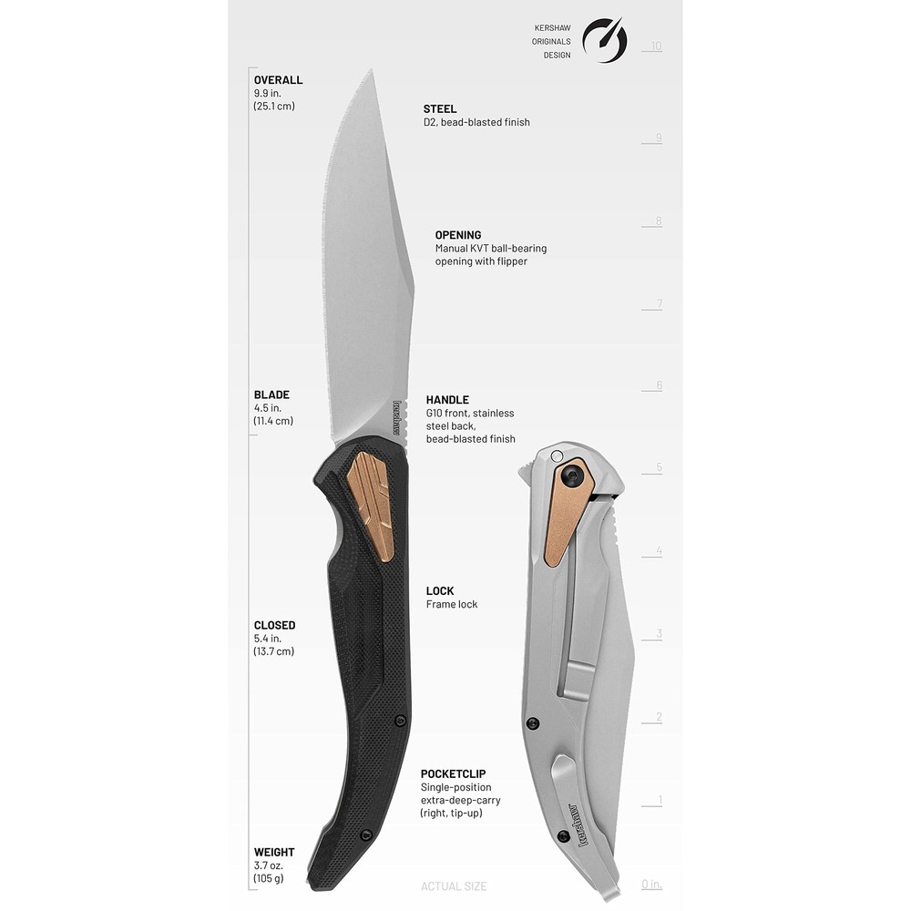 New Kershaw Strata Framelock 2076