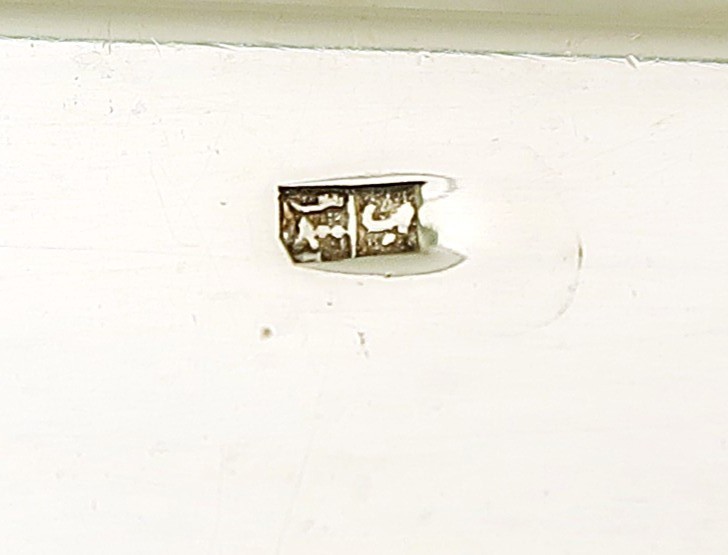 Cairo Egyptian Marked Solid Silver Ankh End Letter Opener / Book Mark