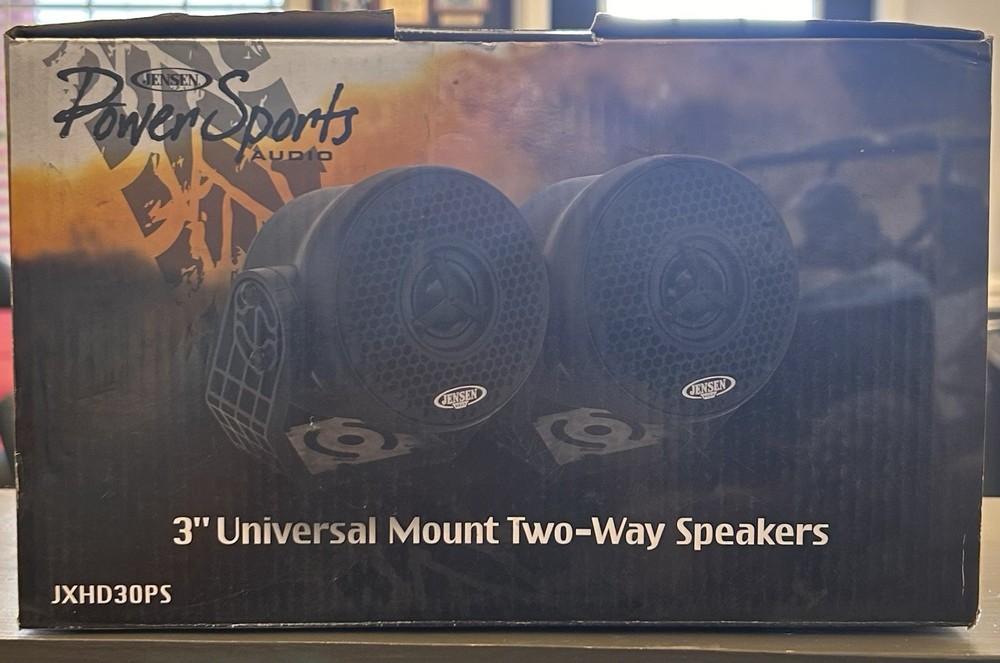 3” UNIVERSAL MOUNT TWO-WAY SPEAKERS