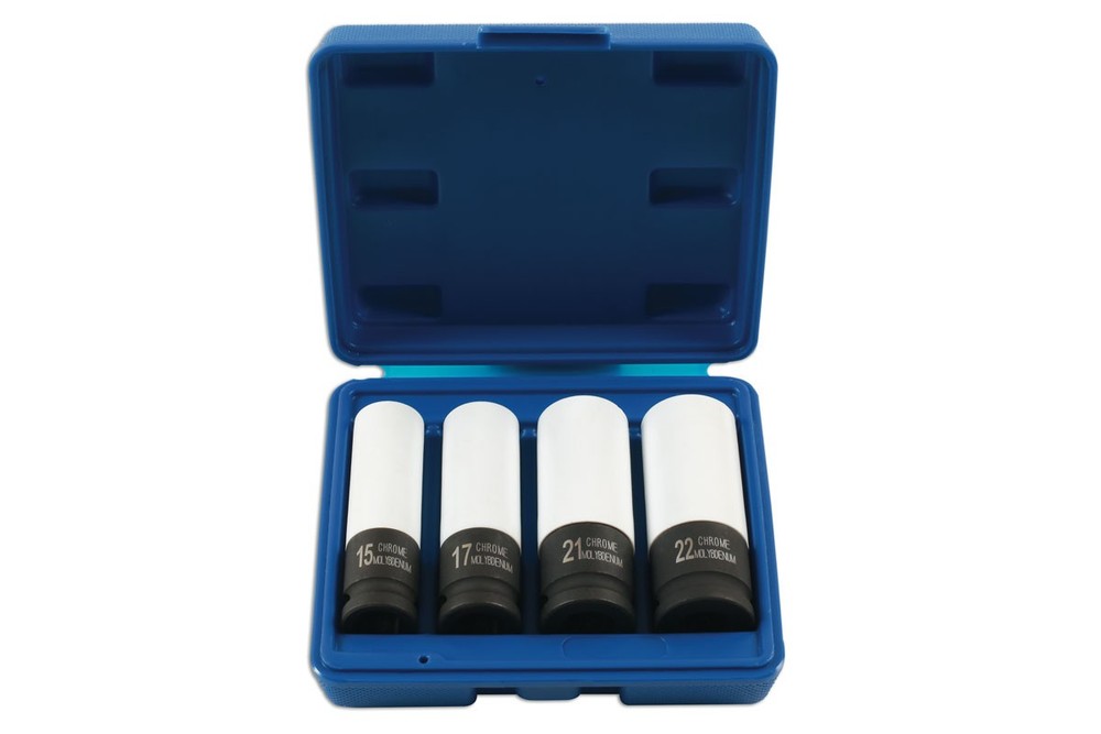 Laser Tools Special Size Wheel Nut Socket Set 1/2"D 7752