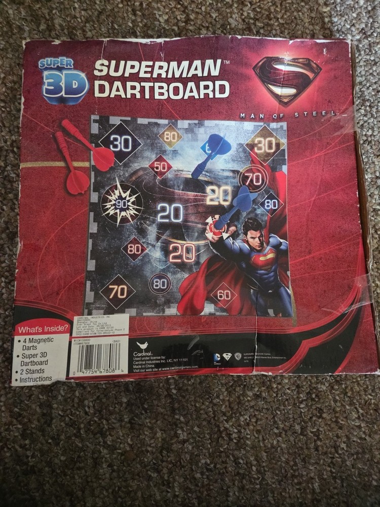 Super 3D Superman Dartboard